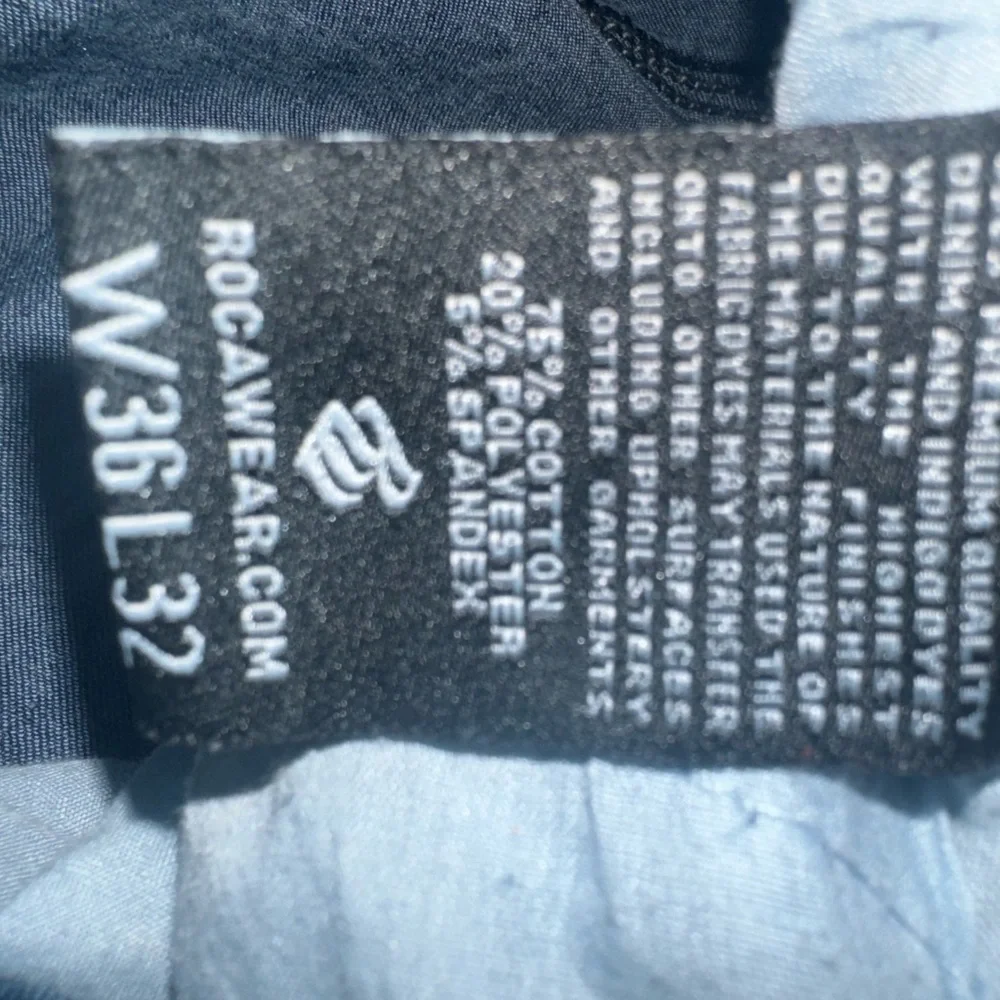 Rocawear Men's Dark Blue Straight Jeans